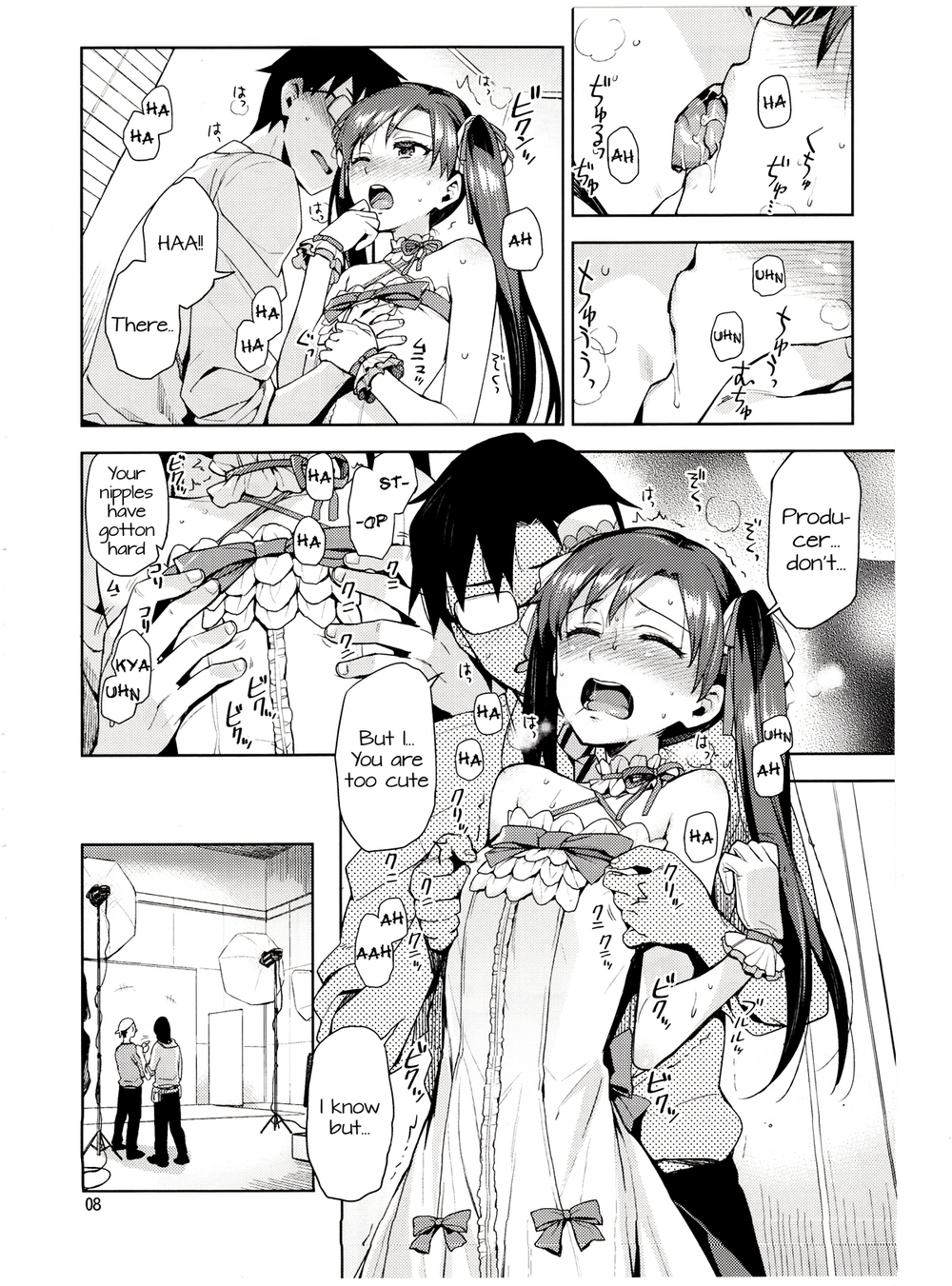 Hentai Manga Comic-I Can't Control Myself Because Chihaya Is Too Cute-Read-7